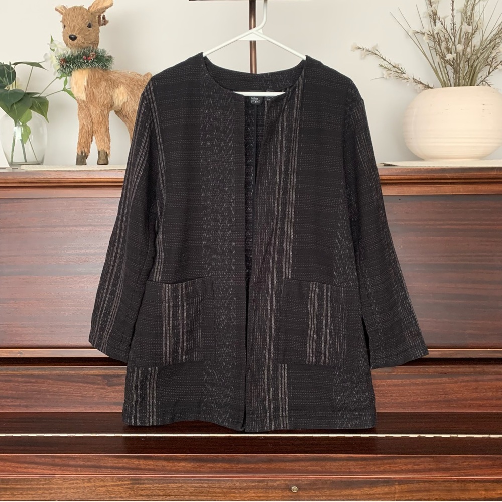 Eileen Fisher - The Fisher Project 100% Organic Cotton Jacket, Size XS